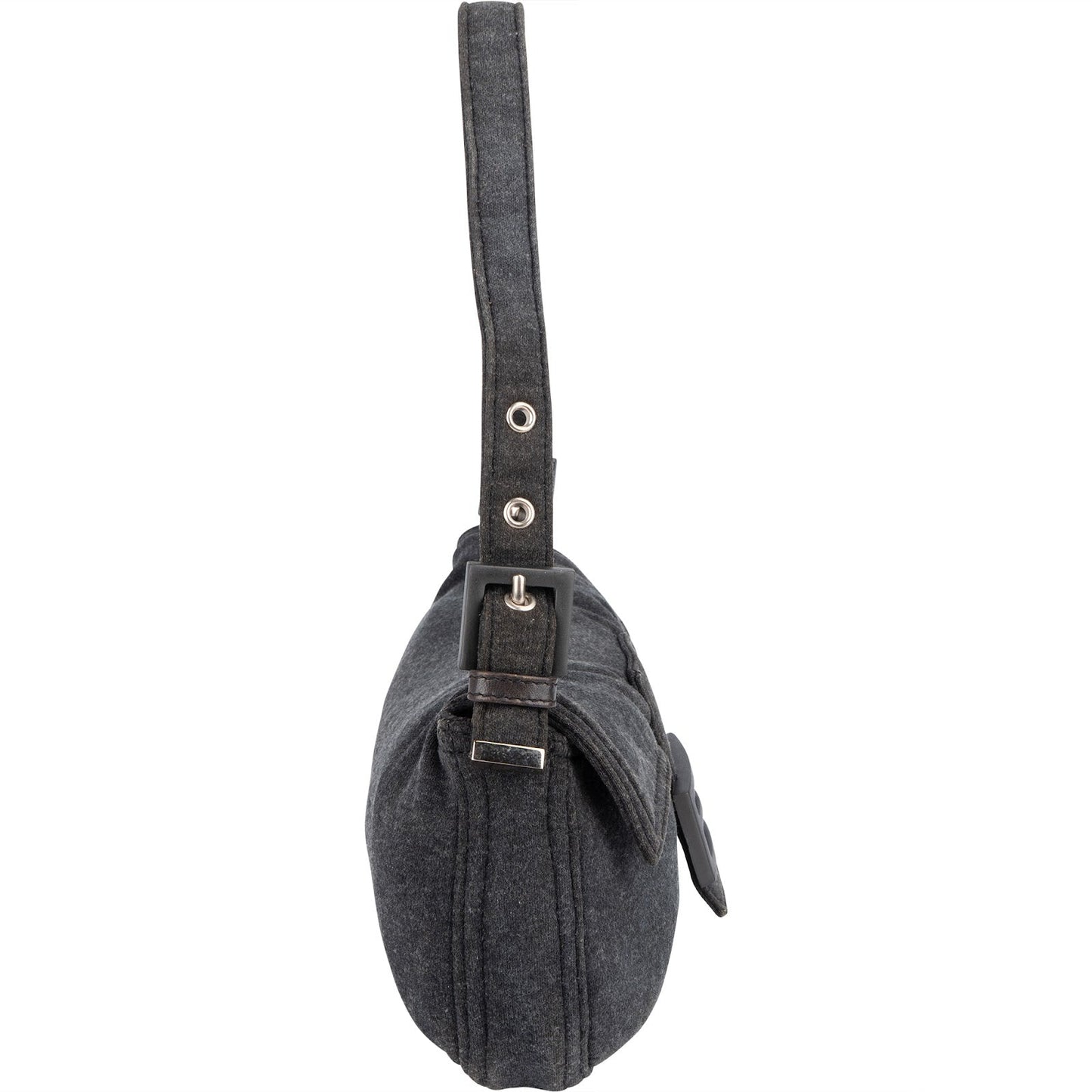 Fendi Jersey Baguette Shoulder Bag