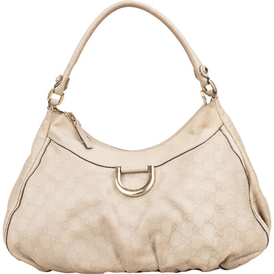 Gucci GG Leather Abbey Handbag