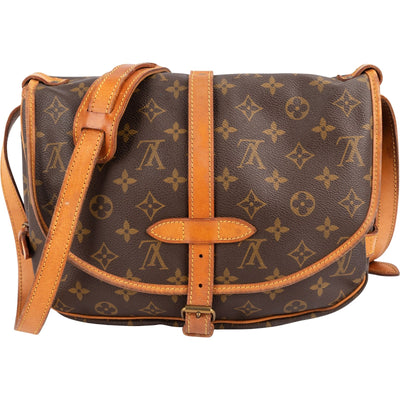 Louis Vuitton Monogram Canvas Saumur 30 Crossbody Bag