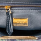 Fendi Marbled Leather Peekaboo Mini Handbag