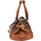 Chloé Woven Cotton Paddington Satchel Handbag