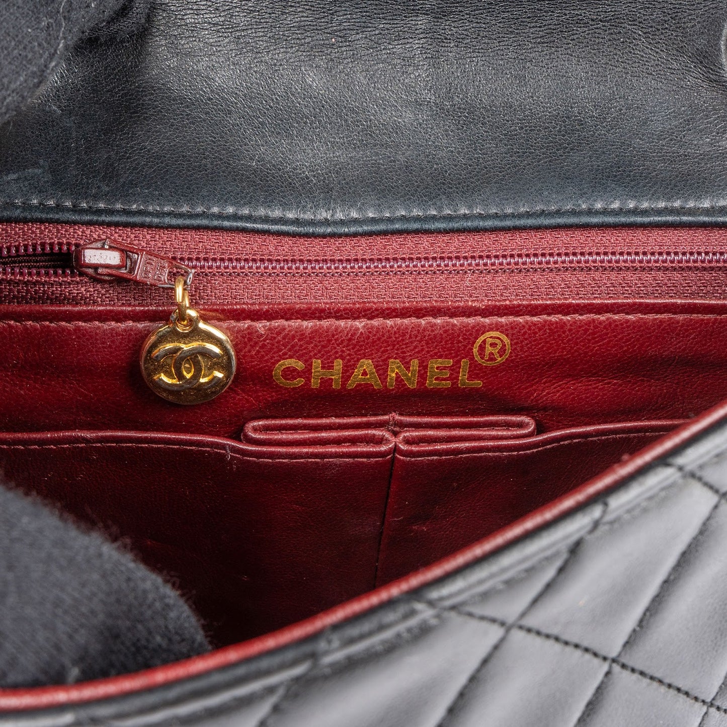 Chanel Quilted Lambskin 24K Gold Single Flap Crossbody Bag