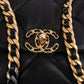 Chanel 19 Quilted Lambskin Leather Jumbo Single Flap Crossbody Bag