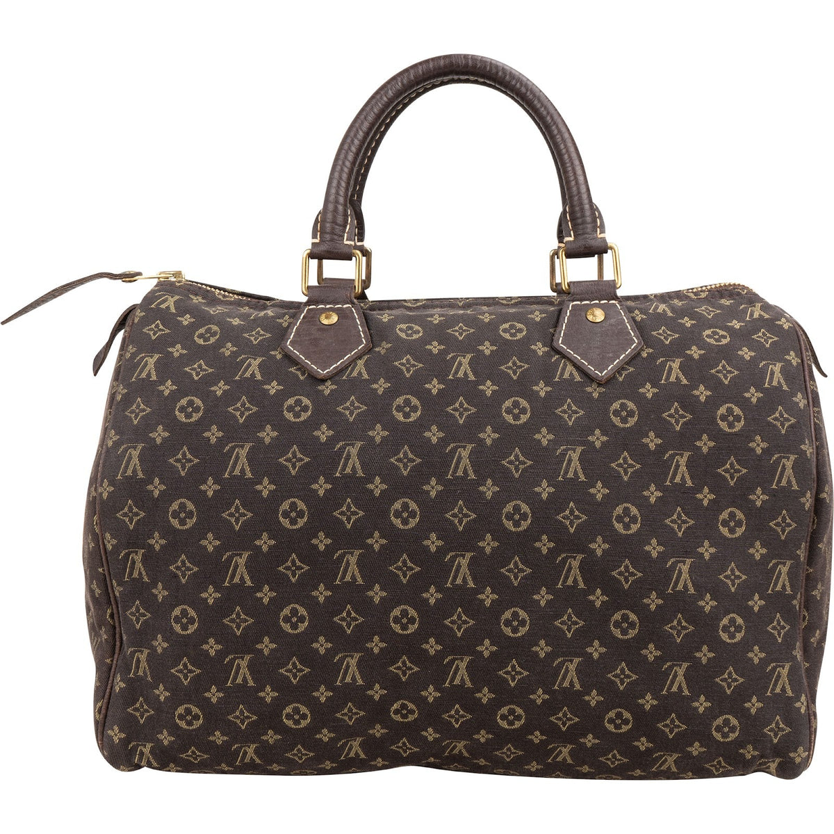 Louis Vuitton Monogram Mini Lin Speedy 30 Handbag