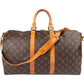 Louis Vuitton Monogram Canvas Keepall 45 Bandoulière Travel Bag