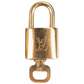 Louis Vuitton Paris Classic Gold Lock Schloss Padlock