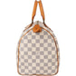 Louis Vuitton Damier Azur Monogram Speedy 30 Handbag