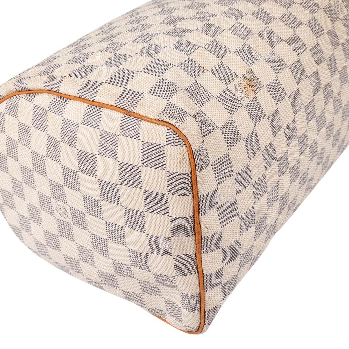 Louis Vuitton Damier Azur Monogram Speedy 30 Handbag