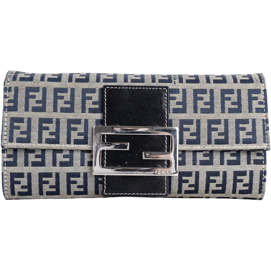 Fendi Zucchino Monogram Wallet