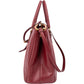 Prada Bicolor Saffiano Leather Galleria Handbag
