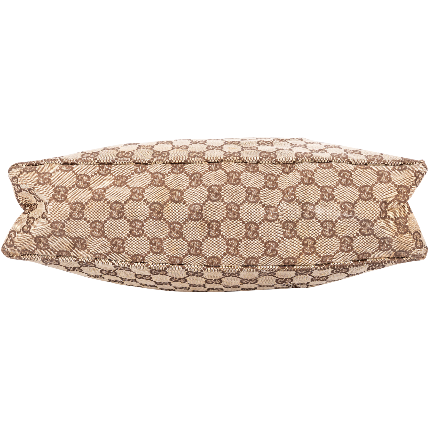 Gucci Monogram Horsebit Shoulder Bag