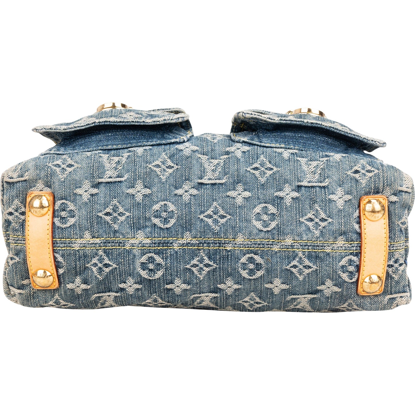 Louis Vuitton Denim Monogram Baggy PM Crossbody Bag
