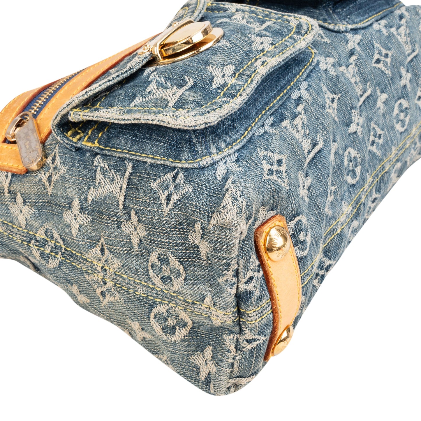 Louis Vuitton Denim Monogram Baggy PM Crossbody Bag