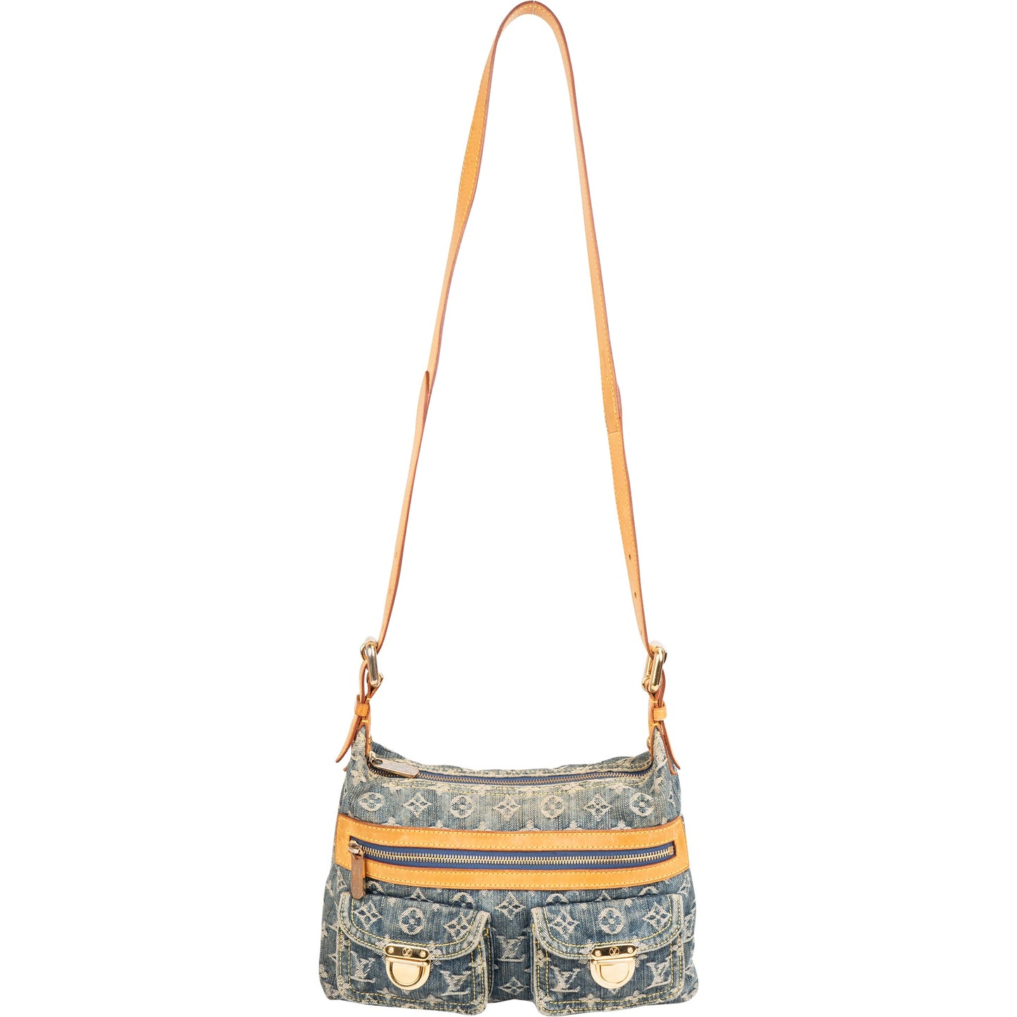 Louis Vuitton Denim Monogram Baggy PM Crossbody Bag