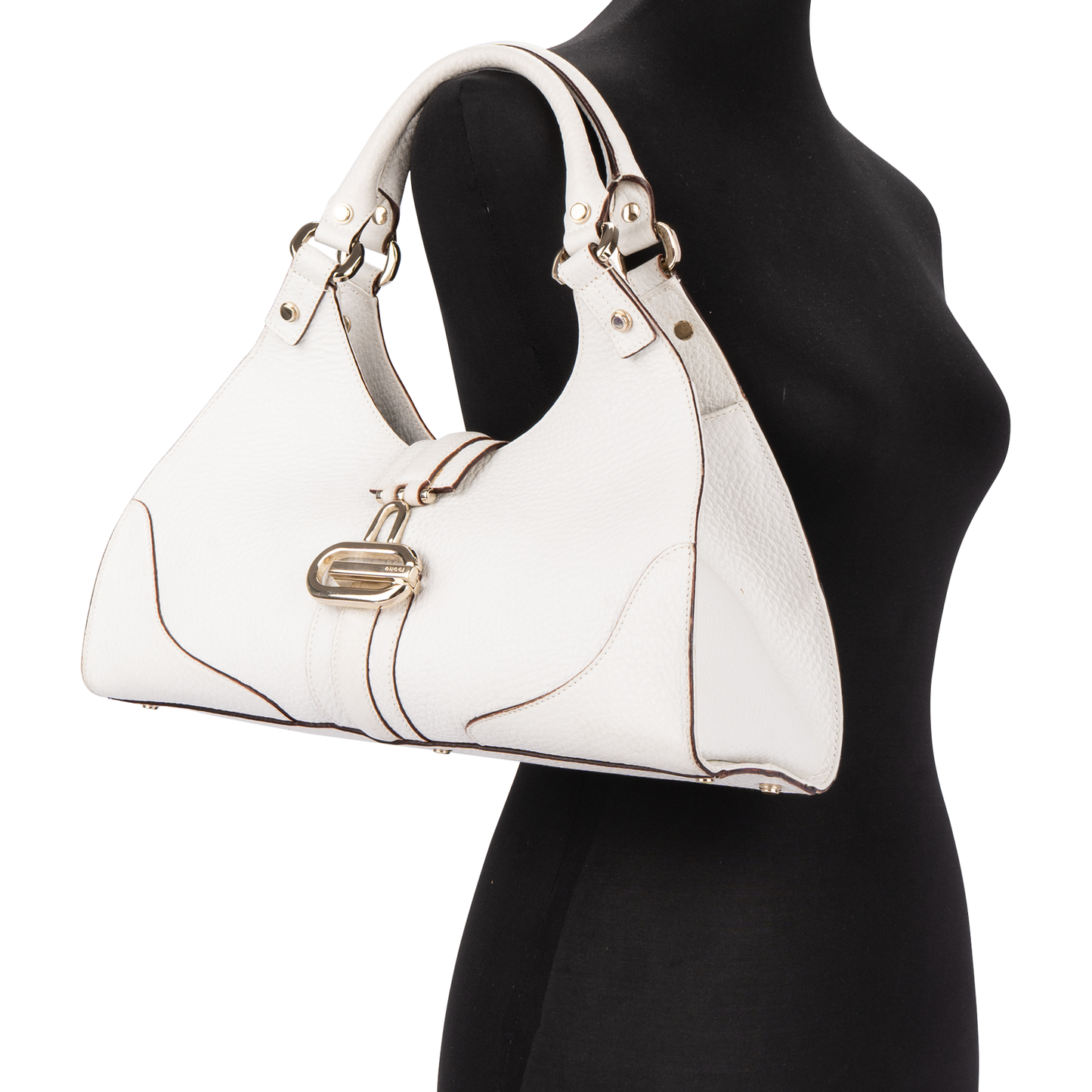 Gucci Leather Jackie Shoulder Bag