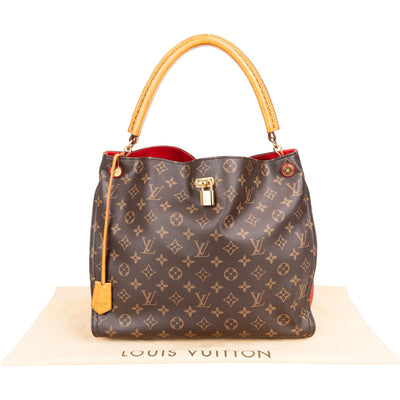 Louis Vuitton Canvas Monogram Gaia Handbag