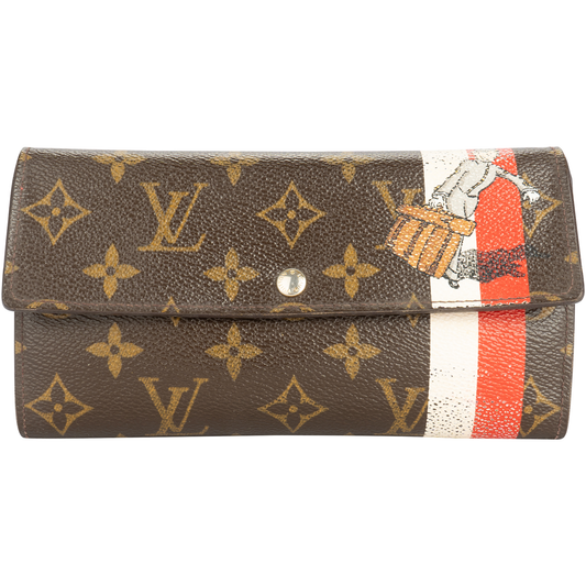 Louis Vuitton Canvas Monogram Limited Sarah Wallet