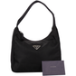 Prada Nylon Triangle Re-Edition Shoulder Bag