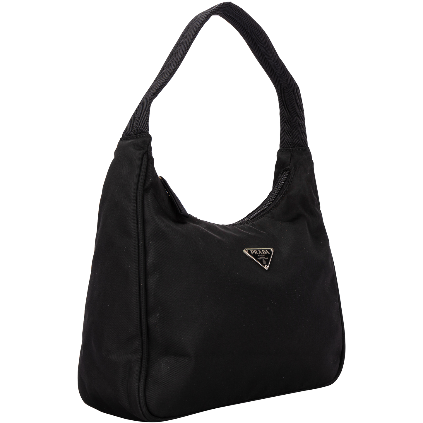Prada Nylon Triangle Re-Edition Shoulder Bag
