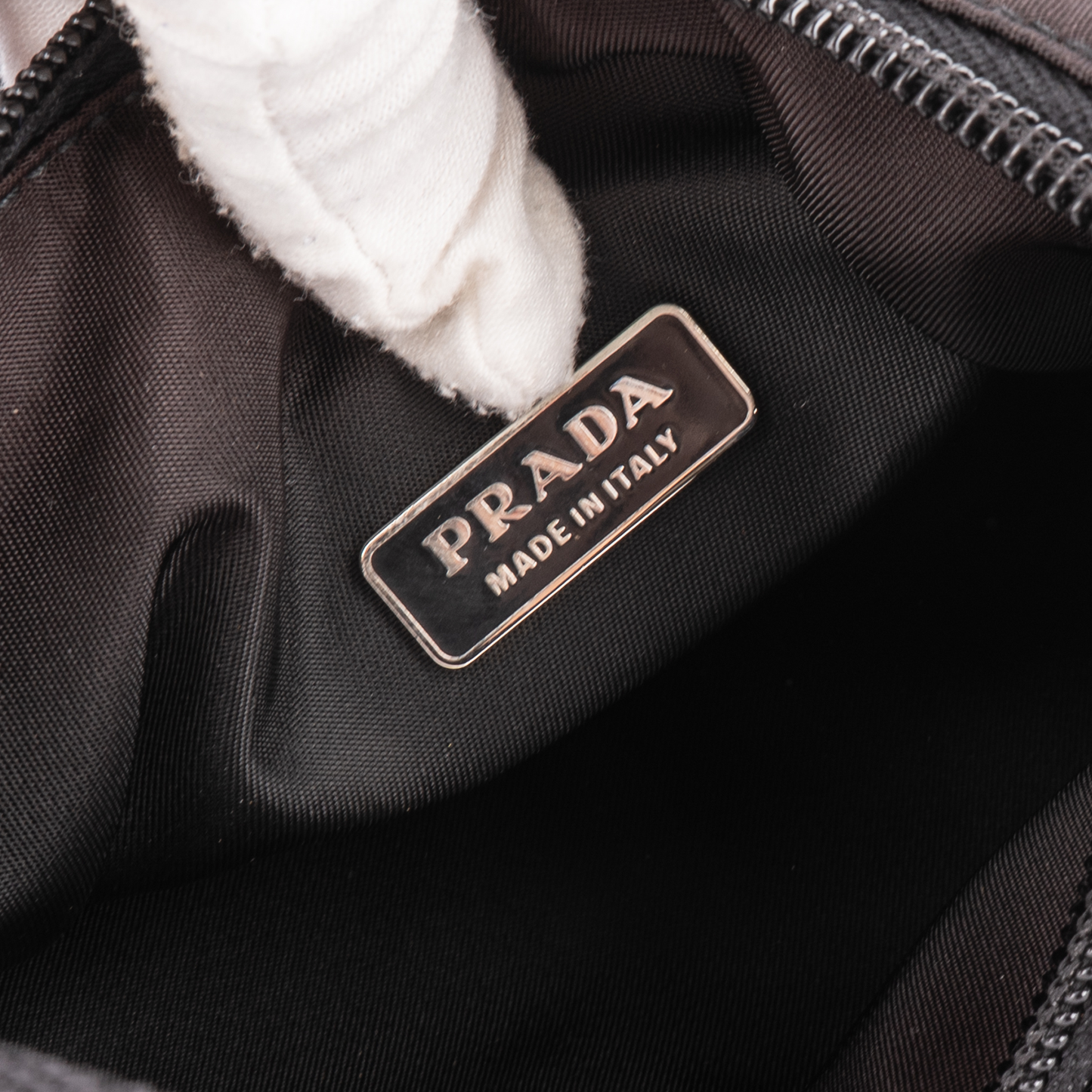 Prada Nylon Triangle Re-Edition Shoulder Bag