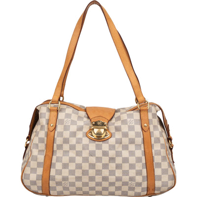 Louis Vuitton Damier Azur Monogram Stresa PM Shoulder Bag