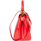 Fendi Peekaboo aus rotem Lackleder – Ansicht 6