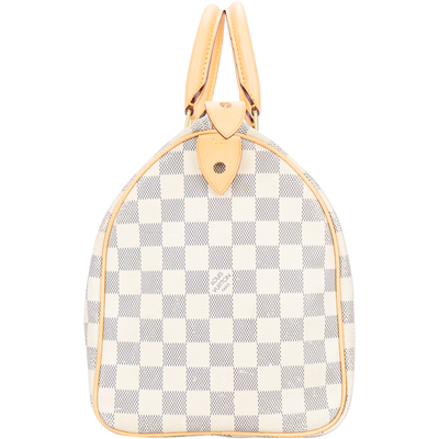 Louis Vuitton Damier Azur Monogram Speedy 30