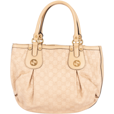 Gucci GG Monogram Scarlett Leather Shoulder Bag