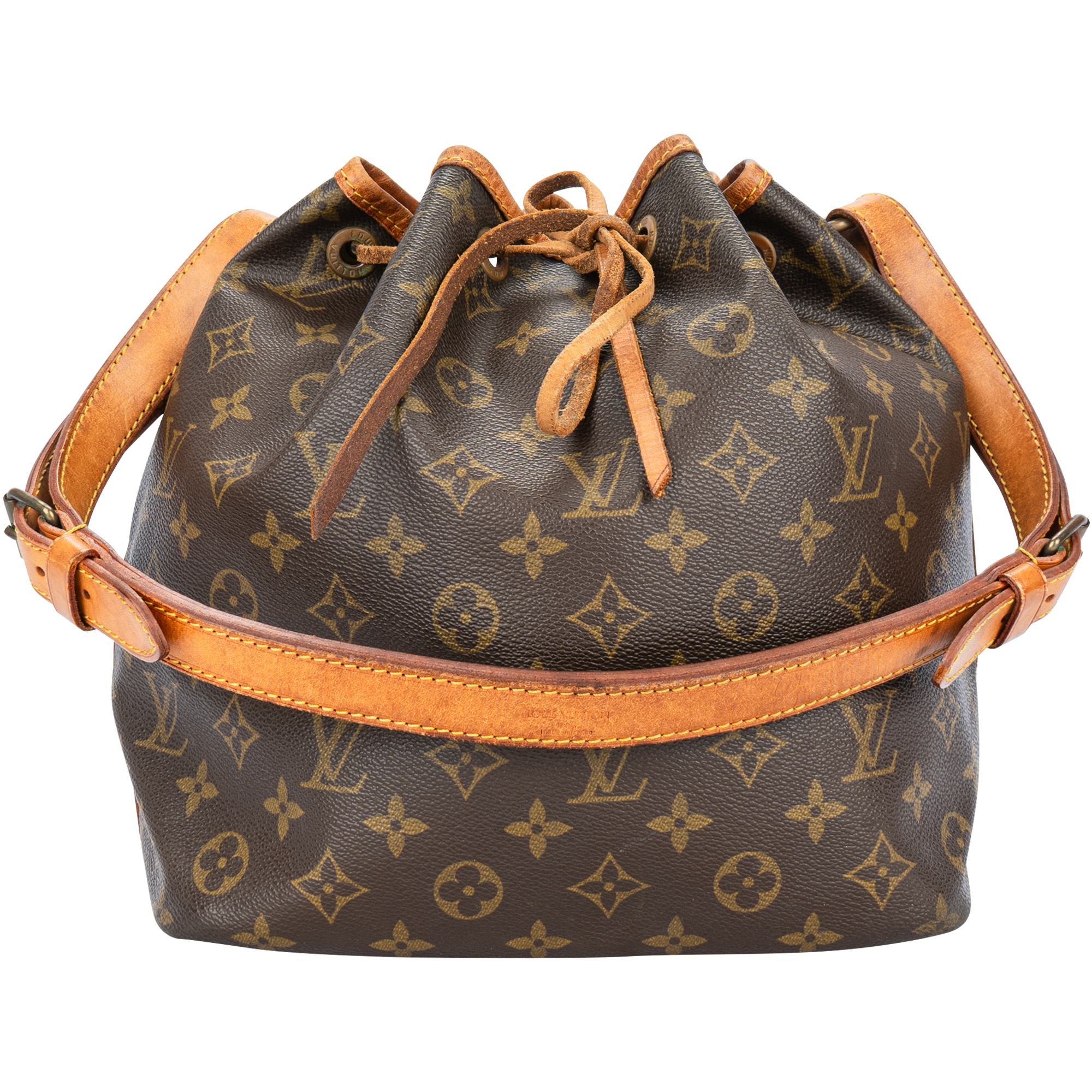 Louis Vuitton Canvas Monogram Sac Noe Petit Shoulder Bag