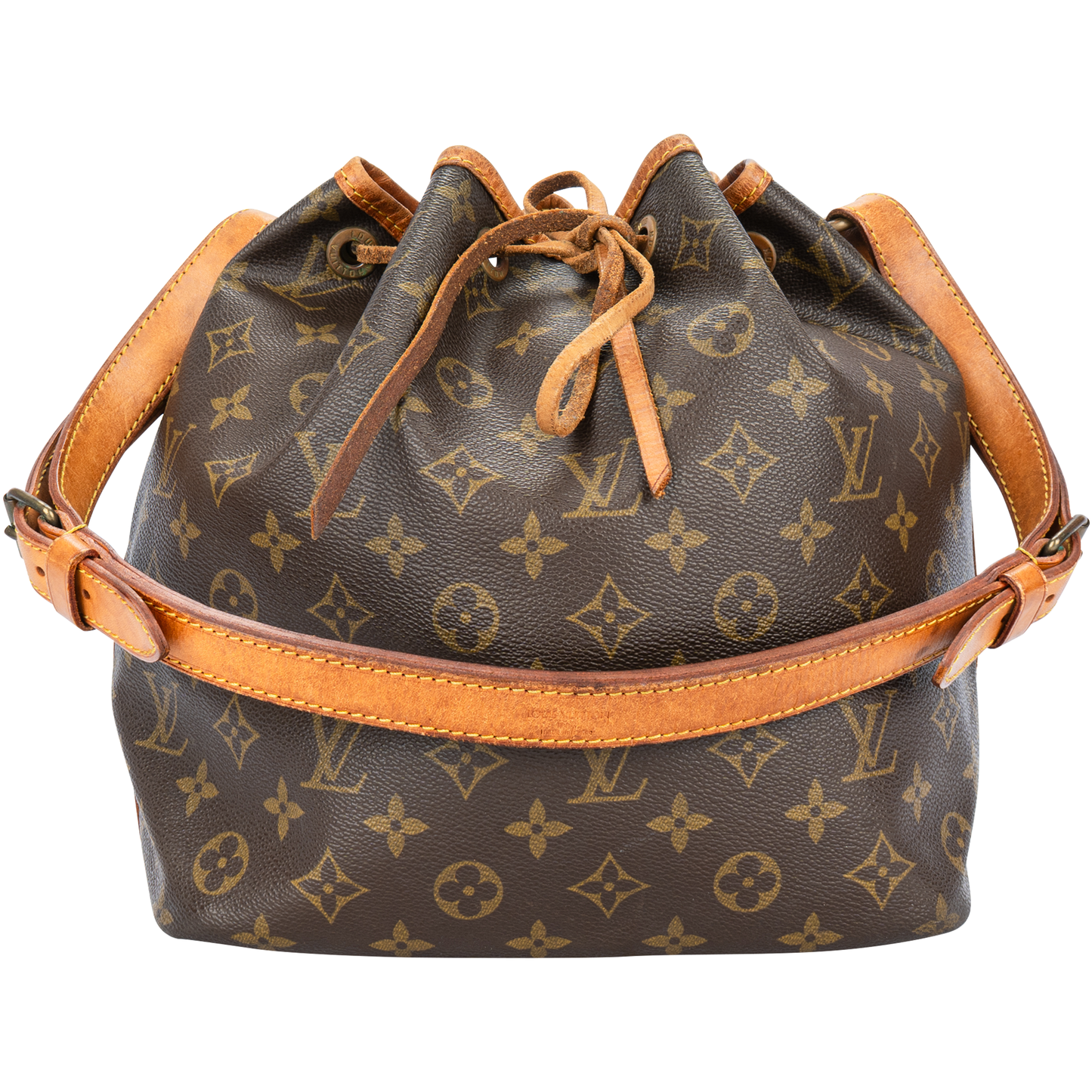 Louis Vuitton Canvas Monogram Sac Noe Petit Shoulder Bag