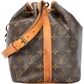 Louis Vuitton Canvas Monogram Sac Noe Petit Shoulder Bag