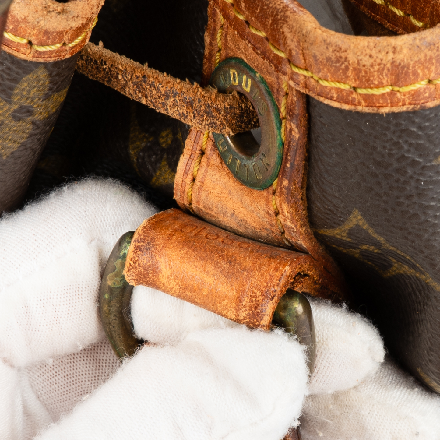 Louis Vuitton Canvas Monogram Sac Noe Petit Shoulder Bag