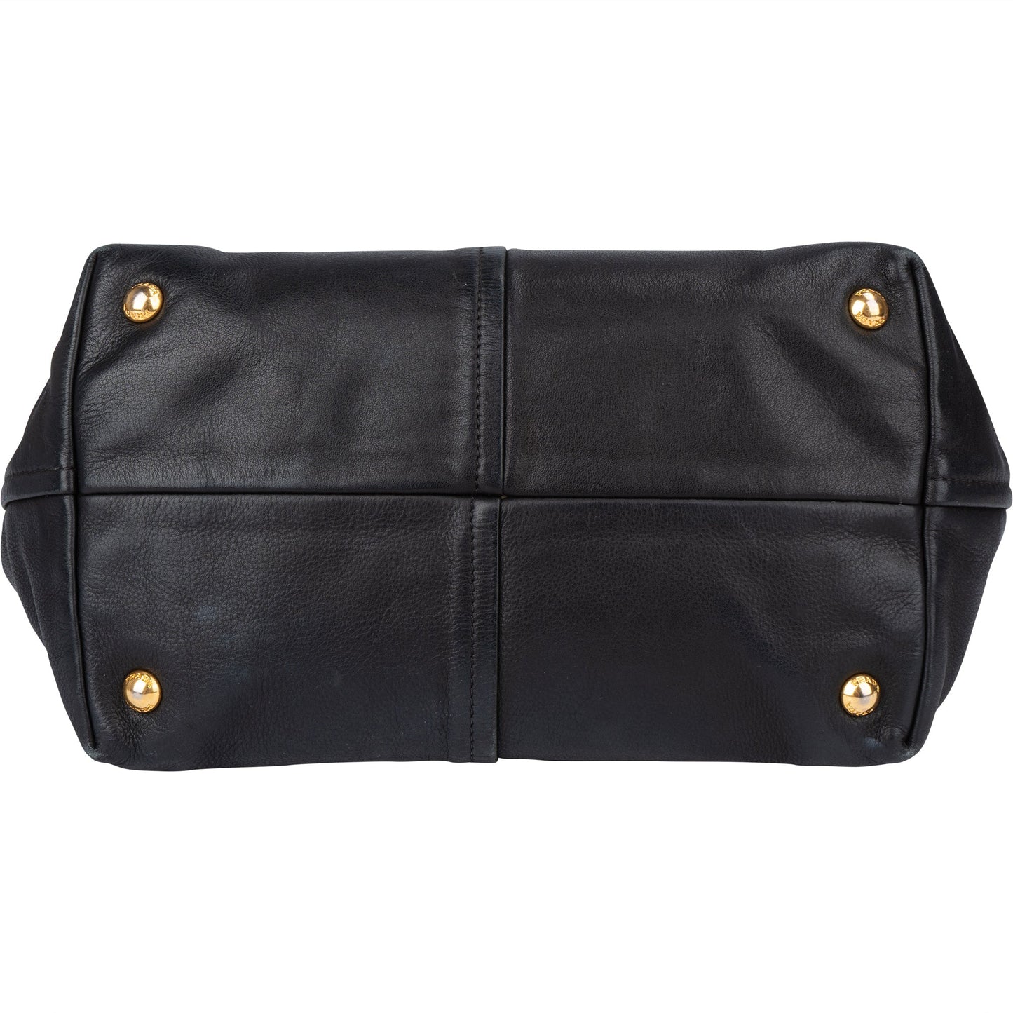 Prada Black Calf Leather City Handbag