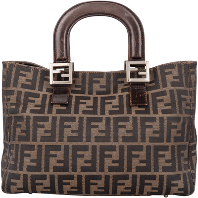 Fendi Zucca Monogram Handbag