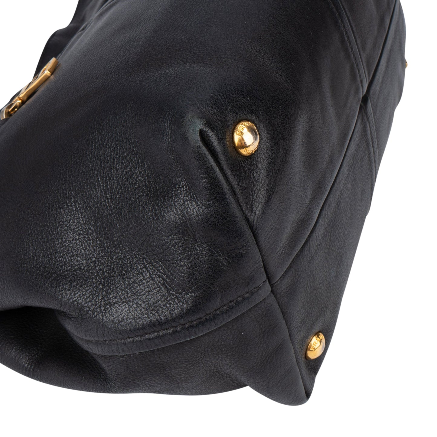 Prada Black Calf Leather City Handbag