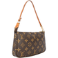 Louis Vuitton Canvas Monogram Pochette Accessoire