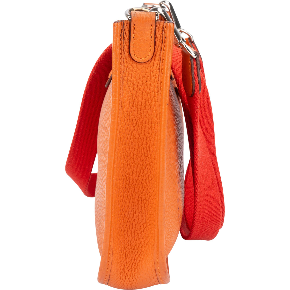 Hermès Evelyne 16 aus orangem Clemence-Leder – Ansicht 4