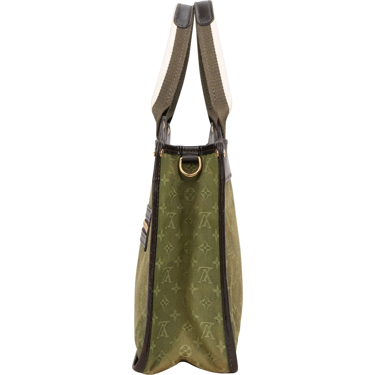 Louis Vuitton Green Mini Lin Monogram Kathleen Handbag