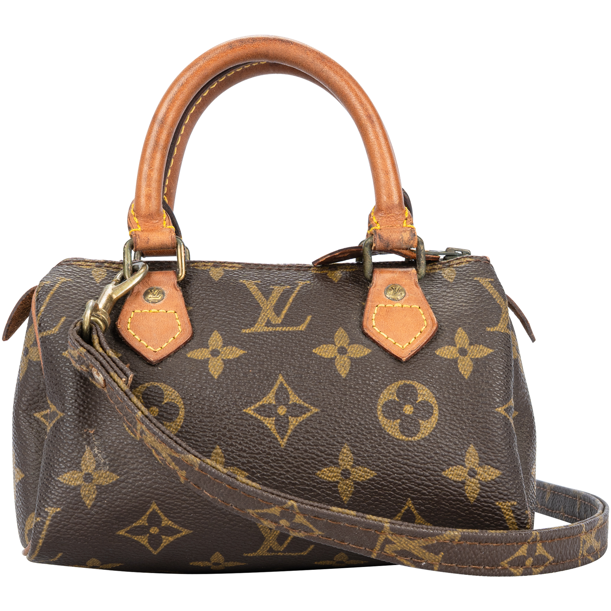 Louis Vuitton Canvas Monogram Mini Speedy