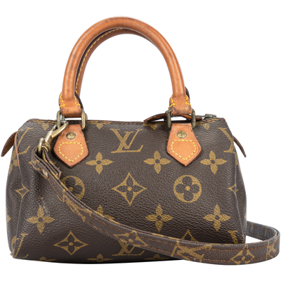 Louis Vuitton Canvas Monogram Mini Speedy