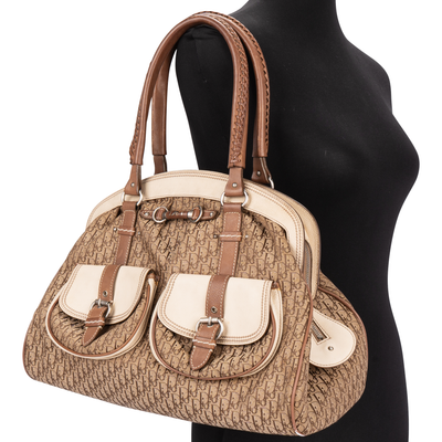 Christian Dior Trotter Monogram Shoulder Bag
