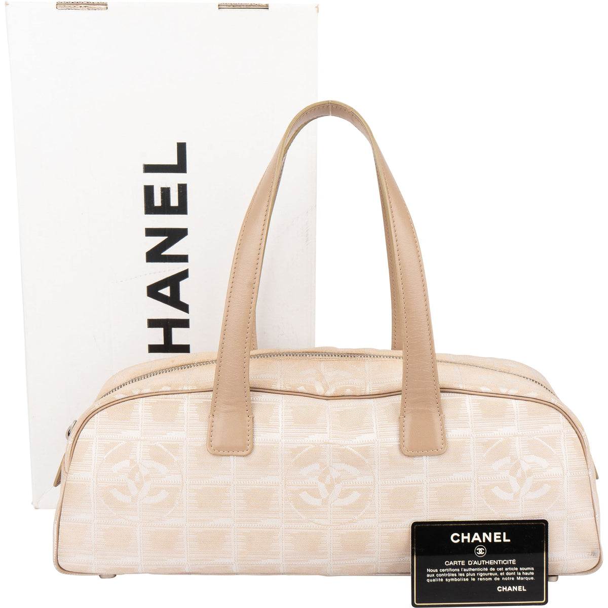 Chanel Travel Line Monogram Handbag