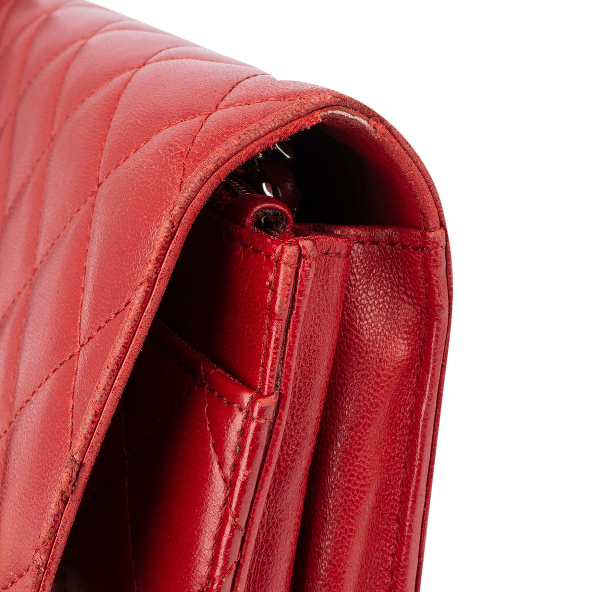 Chanel Quilted Lambskin Wallet On Chain Crossbody Bag