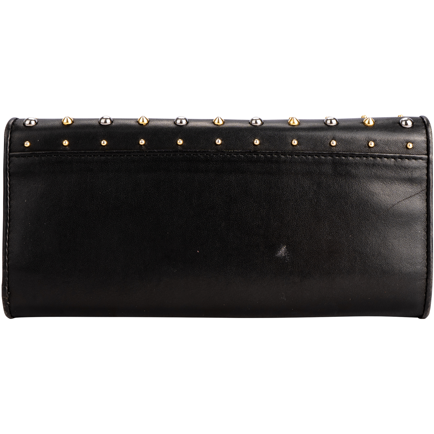 Miu Miu Studded Zip Around Wallet