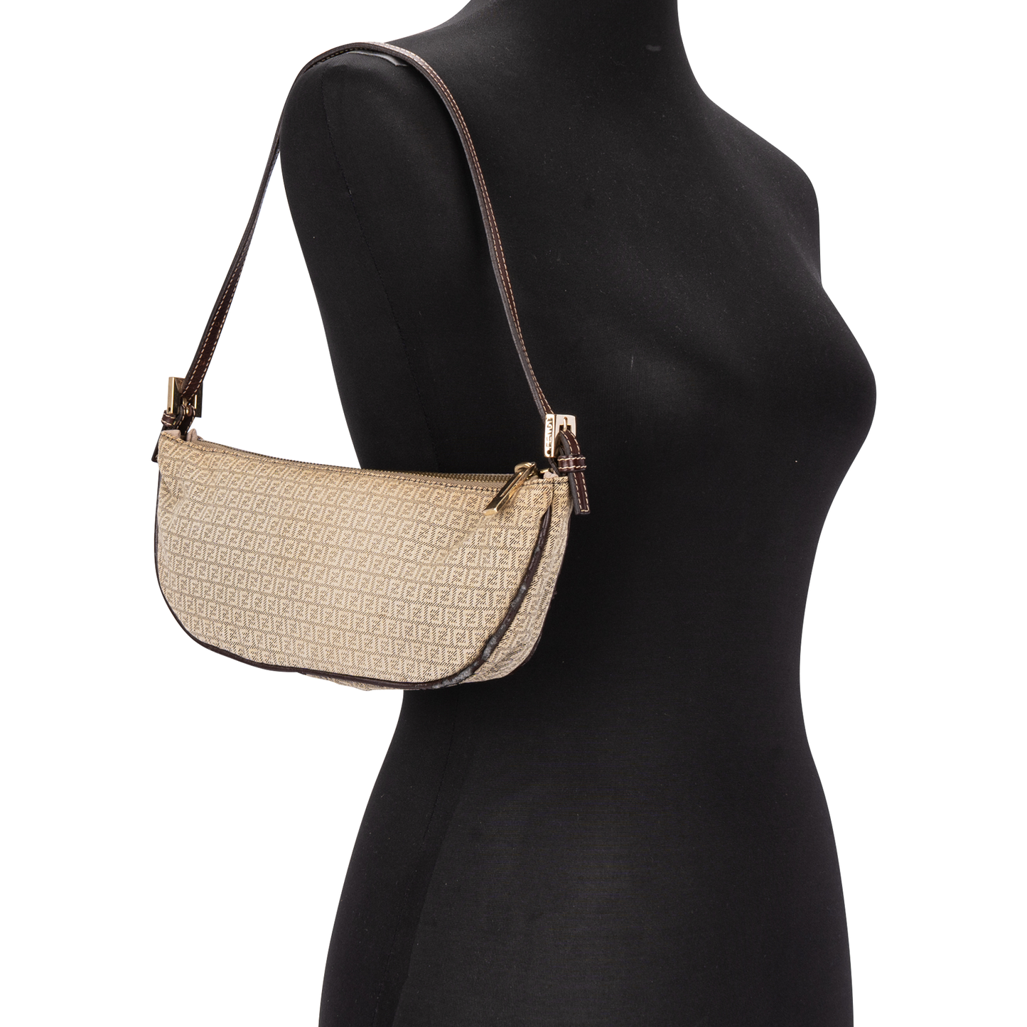 Fendi Zucchino Monogram Pochette Umhängetasche