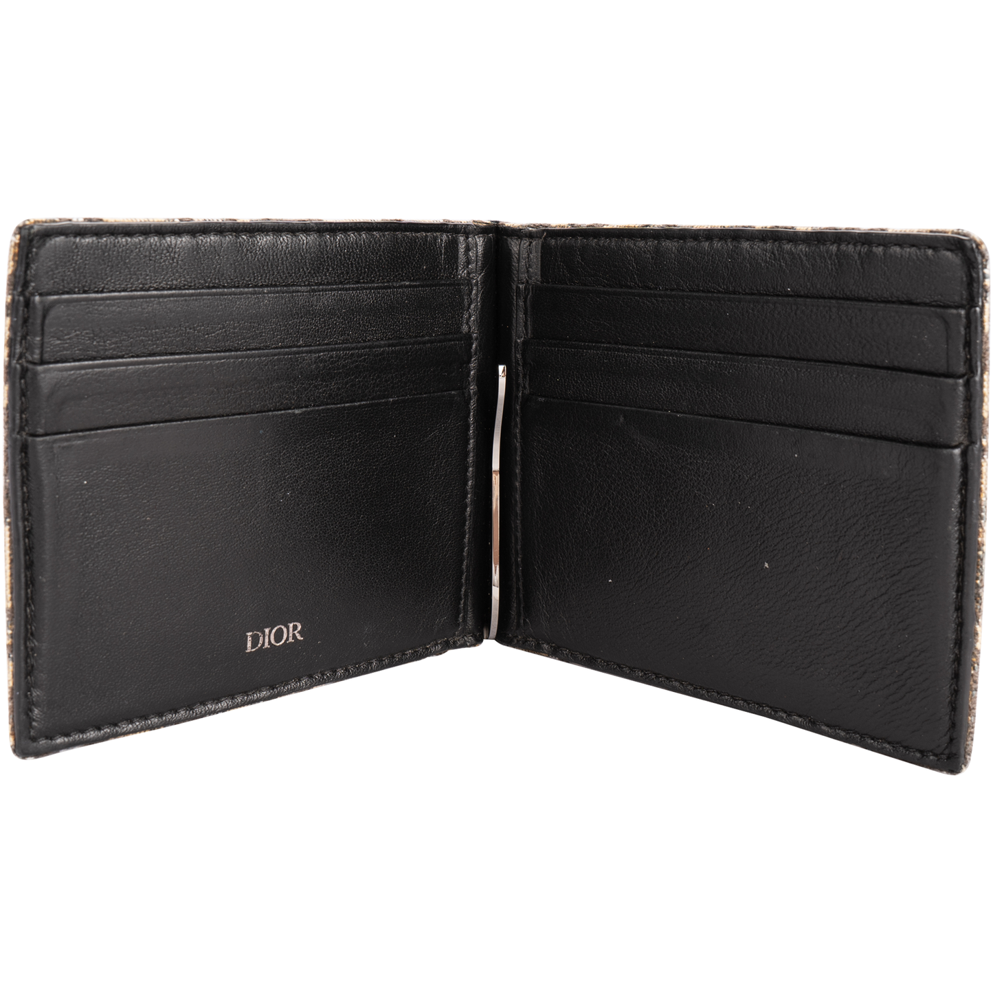 Christiann Dior Oblique Monogram Cardholder