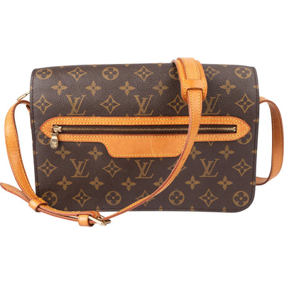 Louis Vuitton Canvas Monogram Saint Germain GM Crossbody Bag
