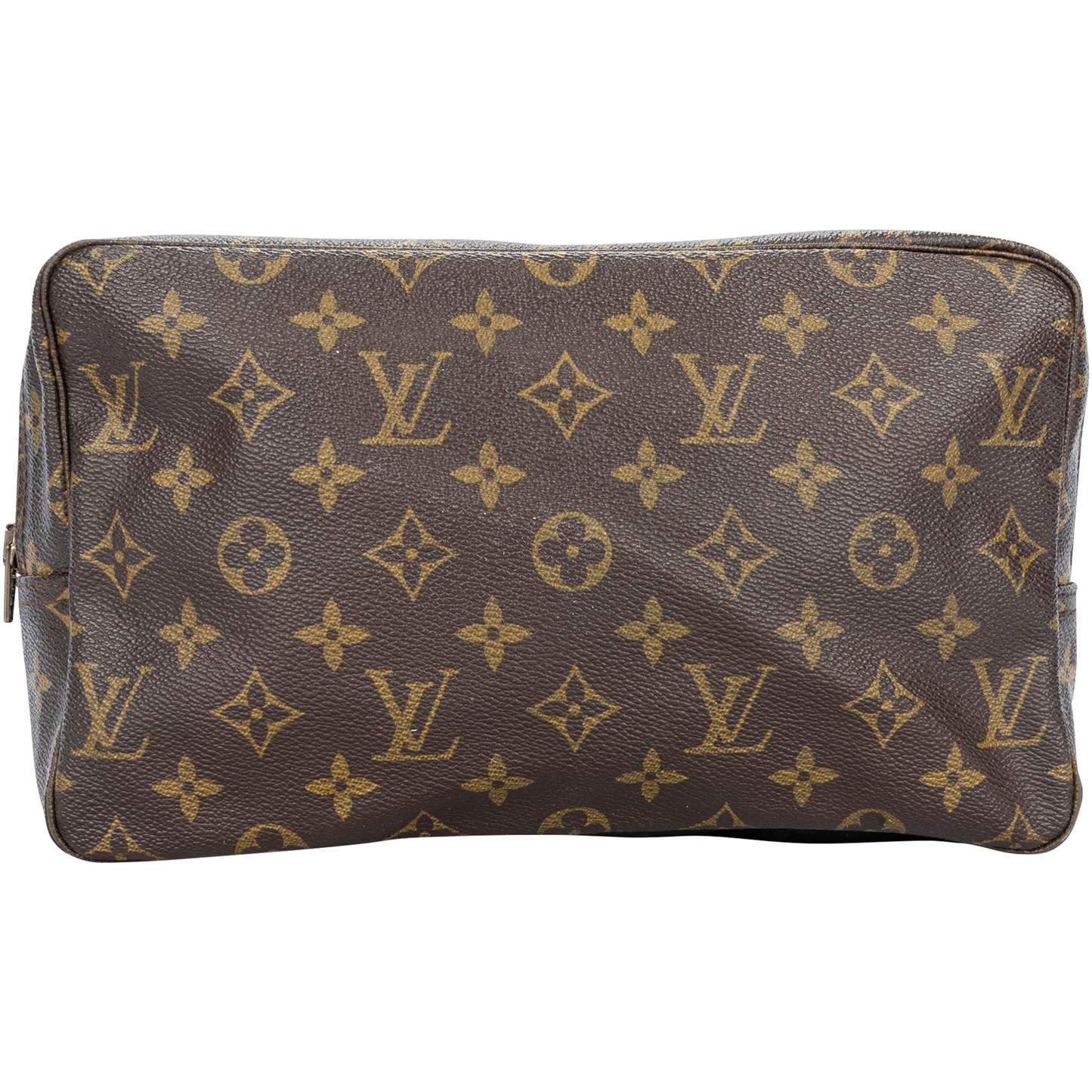 Louis Vuitton Canvas Monogram Trousse Toilette 28 Clutch