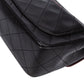 Chanel Quilted Bicolor Lambskin 24K Gold Single Flap Crossbody Bag