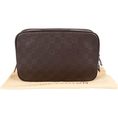 Louis Vuitton Monogram Damier Infini Trousse Toilette Clutch